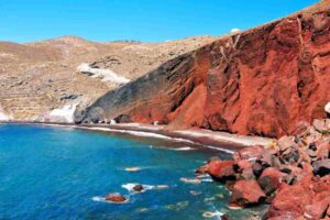 Red beach Santorini