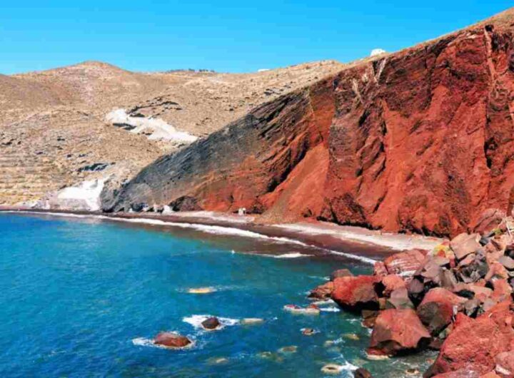Red beach Santorini