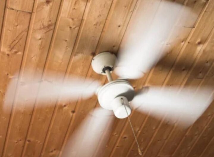 Ventilatore a pale e pulizia